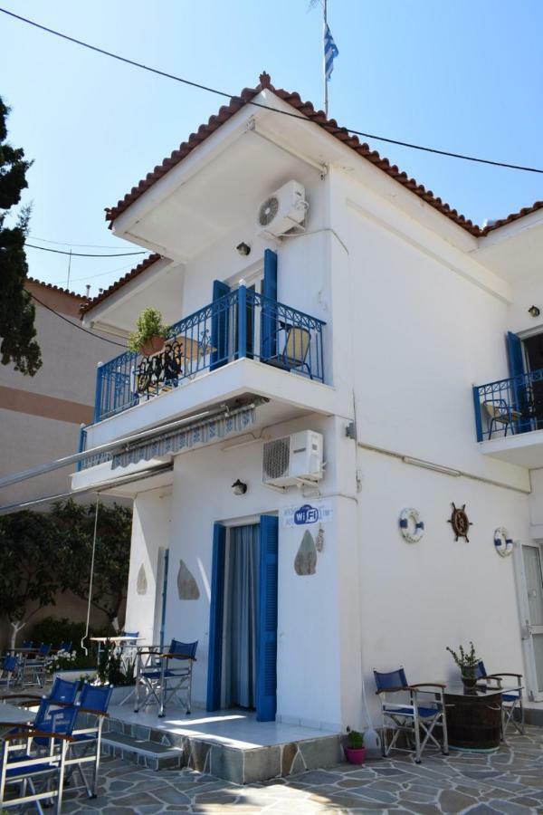 Oceanis Hotel Tiros Bagian luar foto