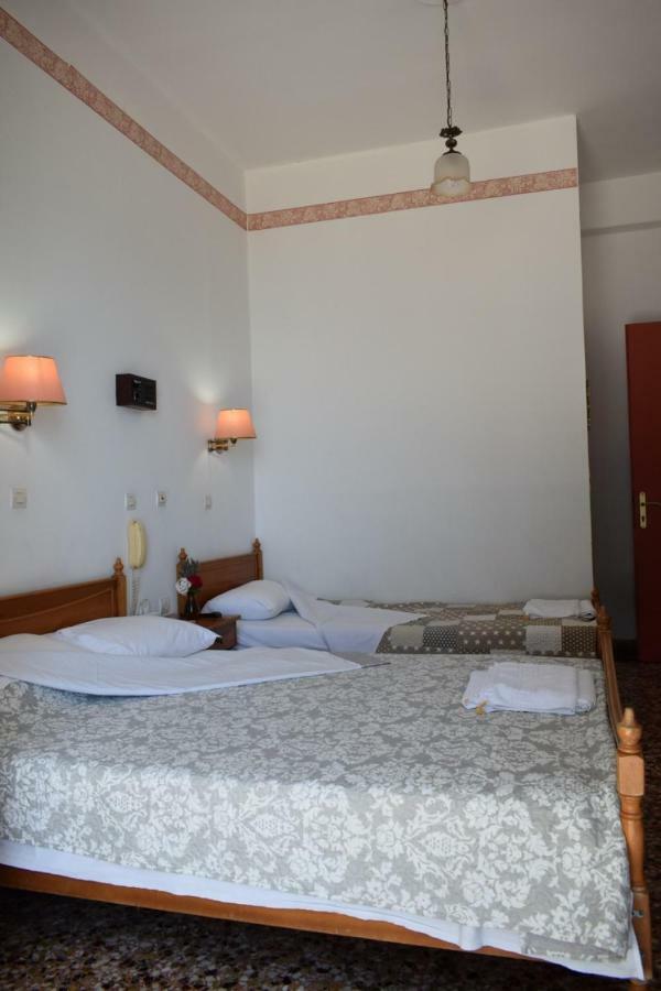 Oceanis Hotel Tiros Bagian luar foto