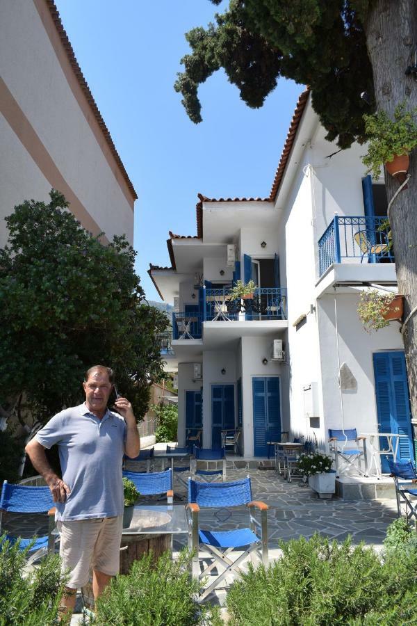Oceanis Hotel Tiros Bagian luar foto